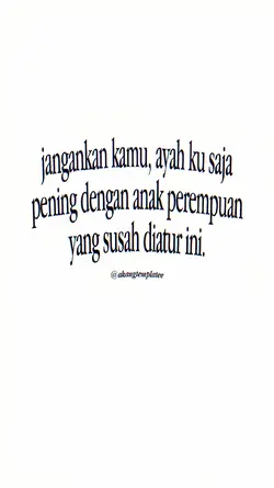 jangankan kamu