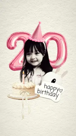 brithday 20 years