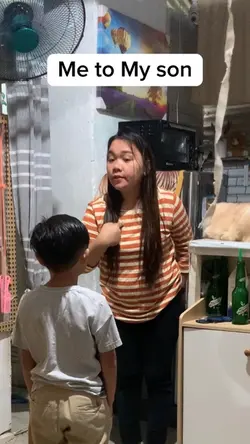 Mom and son