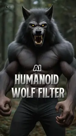 AI Humanoid Wolf 
