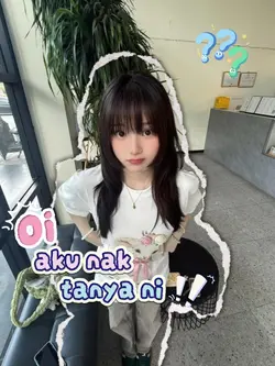 oi aku nak tanya ni
