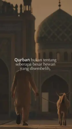 Qurban bukan tentang