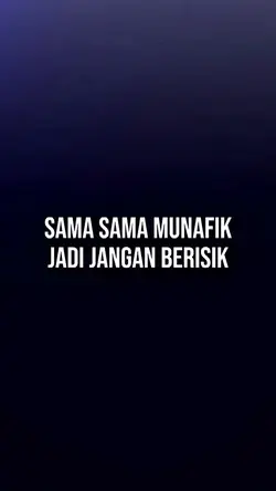 sama sama munafik
