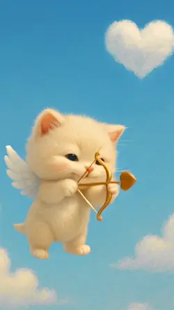 Cupid kitten
