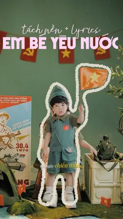 Em bé yêu nước