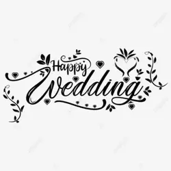 Happy wedding