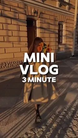 3 minutes vlog