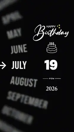 BDAY SON 19 JULY
