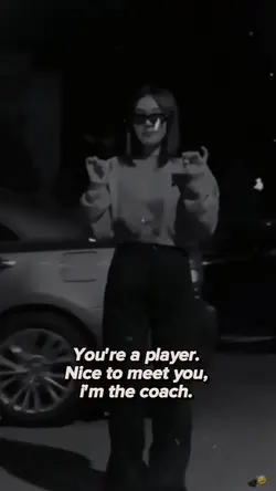 I'm the coach 