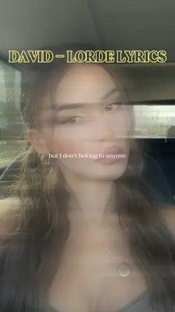 David Lorde Lyrics