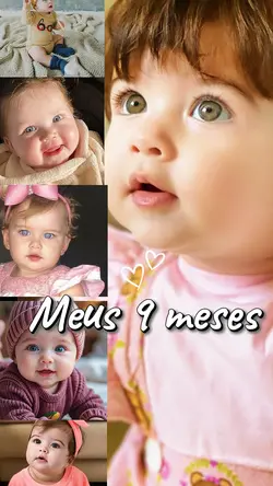 9 meses Bebê 