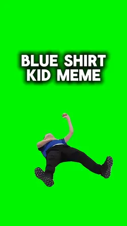 Blue Shirt Kid