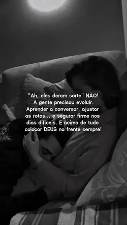 Não foi sorte...