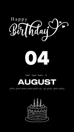 Birthday August 4