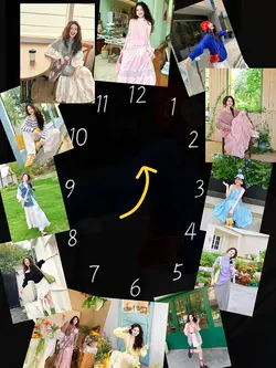 Clock template