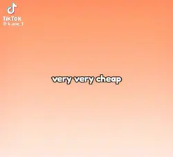 Very Very Cheap