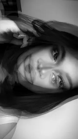 black and white