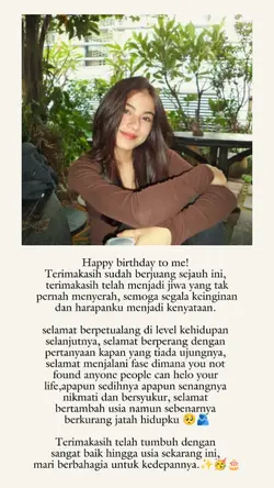 happy birthday to me