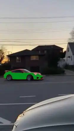 porsche Green screen