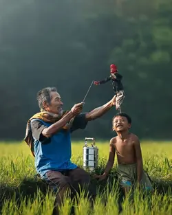anak sekecil itu