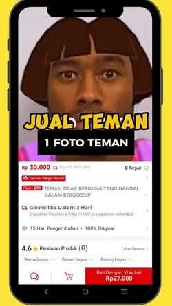 JUAL TEMAN 30.000