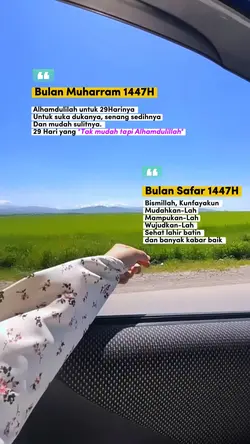 bln Muharram selesai