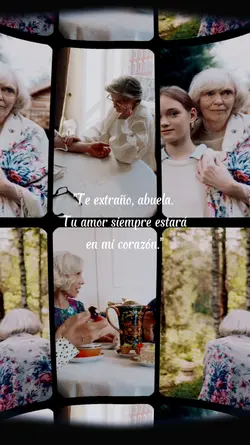 TE EXTRAÑO ABUELITA