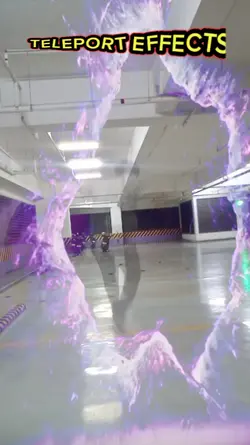 Teleport effect