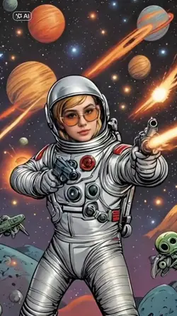 Comics Astronaut 