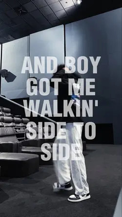 side to side