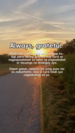 Always grateful 