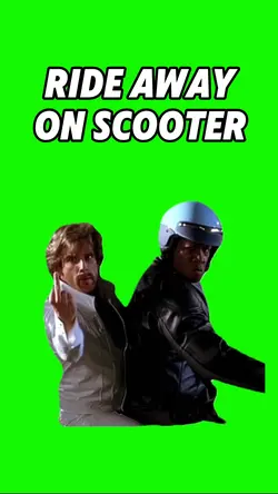 RIDE AWAY ON SCOOTER