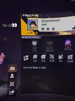 free fire profile 