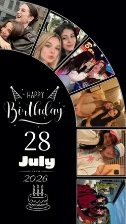 Birthday 28 July