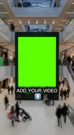 MALL DISPLAY MOCKUP