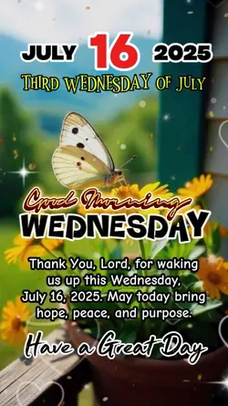 Third WEDNESDAY