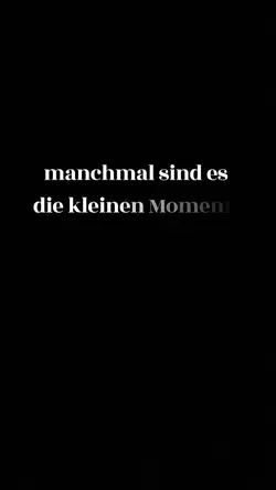 Manchmal 