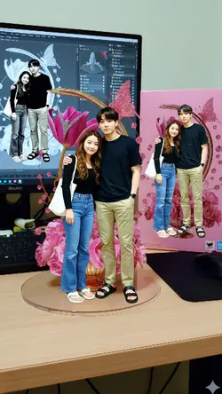 3d miniatur langsung