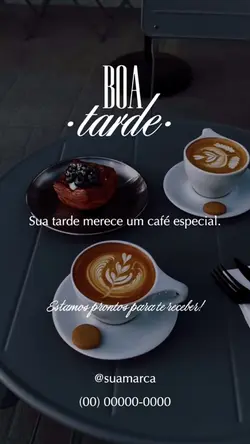 Boa tarde Loja ☕️