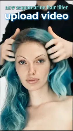 ACQUAMARINE HAIR
