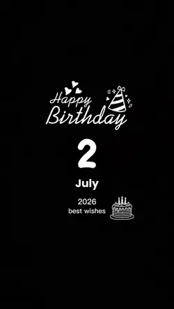 Happy birthday