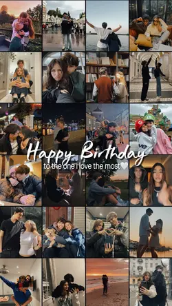 birthday couple