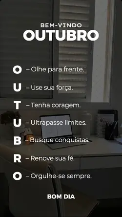 Bem Vindo Outubro