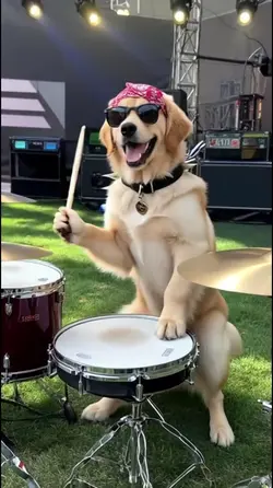 Rockstar dog