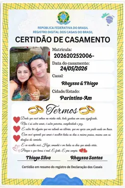 Certidaode casamento