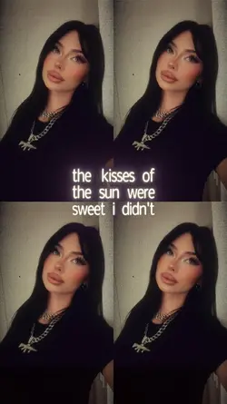 Kisses of the sun