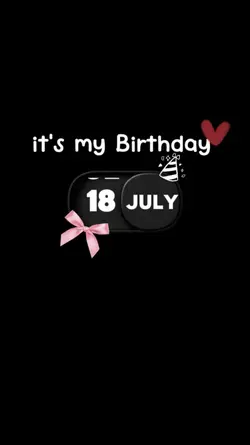 Hbd 18th July