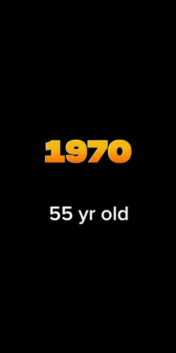 Age trend 1970