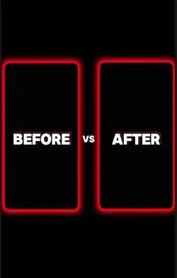 before vs after