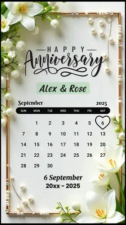 6 September Anniv